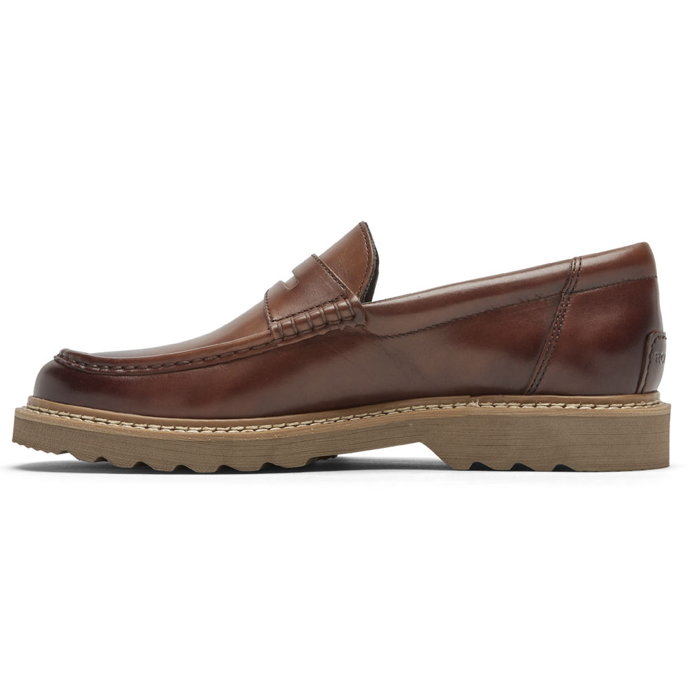 Rockport Slip-Ons Herre Brune - Peirson Penny Keeper - HBVS35170